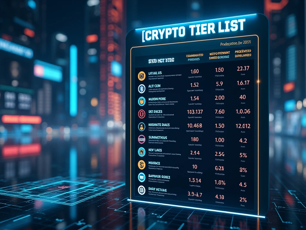 Crypto Tier List 2025: Best Altcoins to Buy Now for Massive Gains!